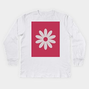 Lone Flower Kids Long Sleeve T-Shirt